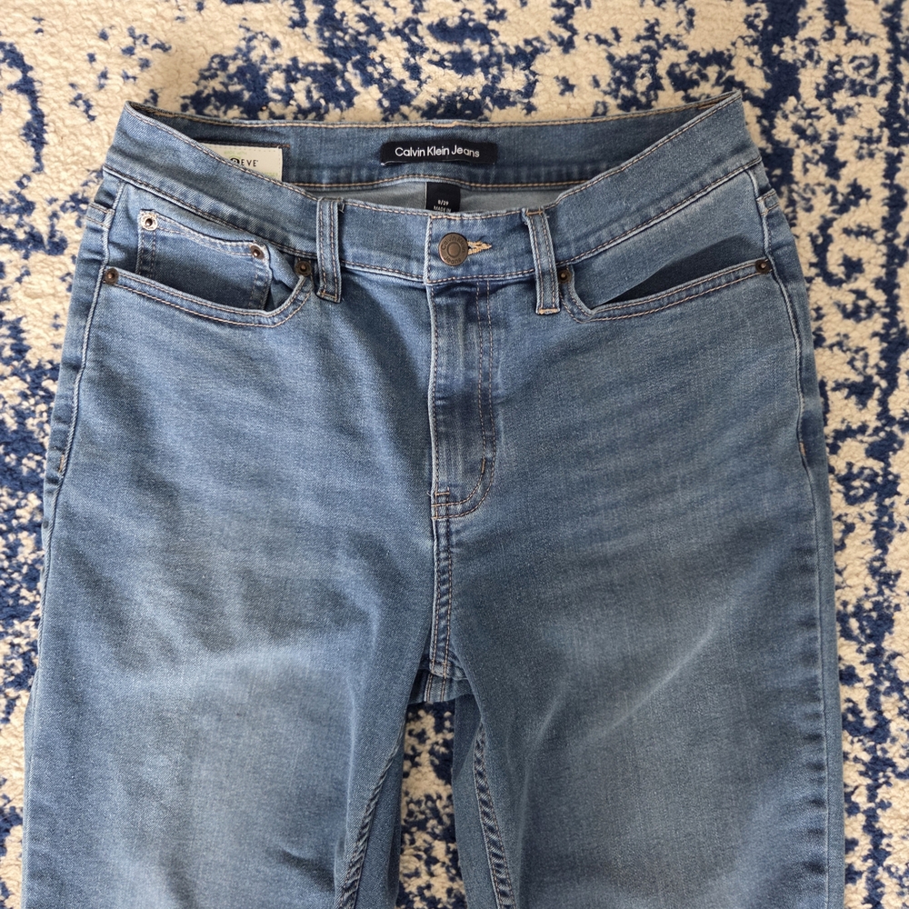 Calvin Klein Jeans Medium Blue Straight Leg